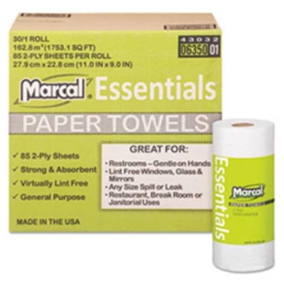 MRC Kitchen Roll Towels - White