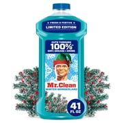 Mr. Clean All Purpose Cleaner, Floor Cleaner, Mop Soap, Cleaning Liquid, Winter Wonderland, 41 fl oz