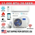 thumbnail image 1 of MRCOOL 12,000 BTU Ductless Mini Split Air Conditioner & Heat Pump - 20 SEER, 500 Sq. Ft. Coverage - 230V, 1 of 5