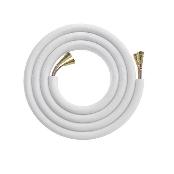 MRCOOL DIY 25ft Line Set 3/8 x 5/8 w/ Pro Cable for 24K & 36K - R454B