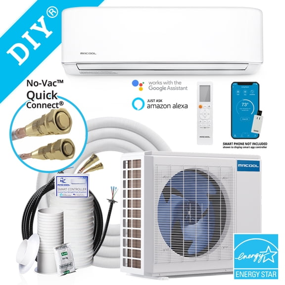 MRCOOL HIGH EFFICIENCY 36000 BTU Mini Split Air Conditioner - 18 SEER2 Ductless, DIGITAL AC, INVERTER, EFFICIENT UNIT