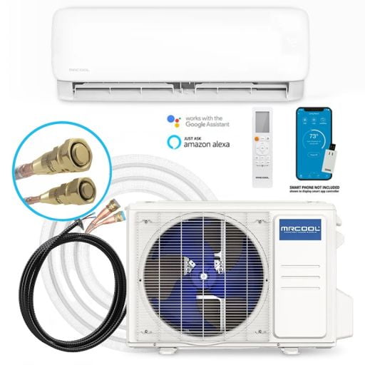 MRCOOL EZPRO-12-HP-11516D-O EasyPro 12K BTU Ductless Mini Split Heat Pump Complete System R454B