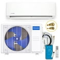 thumbnail image 1 of MRCOOL DIY EasyPro 5th Gen 9000 BTU 115V Ductless Mini Split Heat Pump AC – 16 Ft Line Set, WiFi, Easy Install, 1 of 7