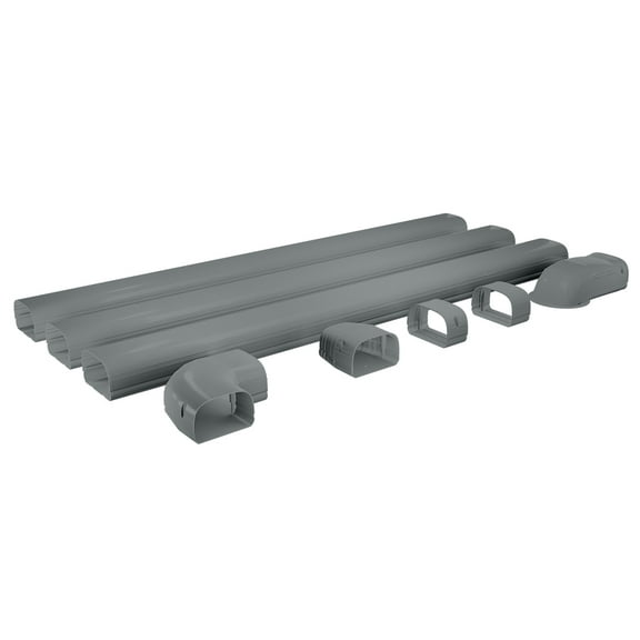 MRCOOL LineGuard Line Set Cover – Gray (12 Ft)