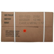 MRE Emergency Meal Kit – 12-Pack Ready-to-Eat Shelf-Stable Food with Long Shelf Life for Survival, Camping, or Preparedness (A Menu 1-12)