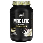 MRE Lite Real Whole Food Meal Replacement Protein Powder Drink Mix - Vanilla 1.92 Lbs. / 30 Servings
