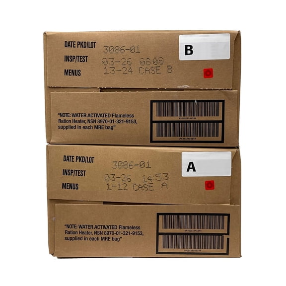 AMMO CAN MAN Meals-Ready-To-Eat Case - ACM MRE Case (Combo Cases A&B)