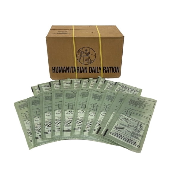 AMMO CAN MAN Meals Ready to Eat with 20 Heaters