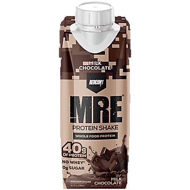 MRE Protein Shake Real WholeFood with 40 gr. of Protein Milk
