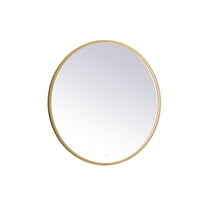 Elegant Decor Pier 36 inch LED mirror with adjustable color temperature