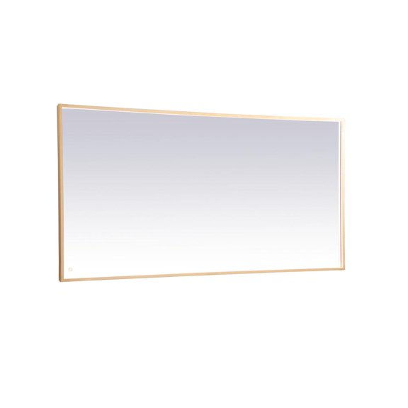 Elegant Decor Pier 36x72 inch LED mirror with adjustable color temperature