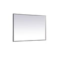 thumbnail image 1 of Elegant Decor Pier 42x60 inch LED mirror with adjustable color temperature 3000K/4200K/6400K in black, 1 of 13