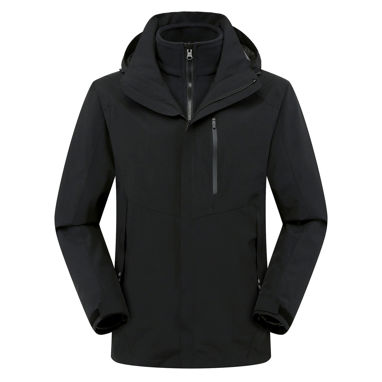 MRGIINRI Women's 3 in 1 Waterproof Ski Jacket Windproof Winter Snow