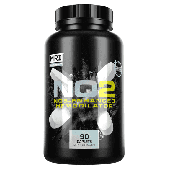 MRI Nitric Oxide NO2 Pills, Original Formula, Workout Boost, 90 Count