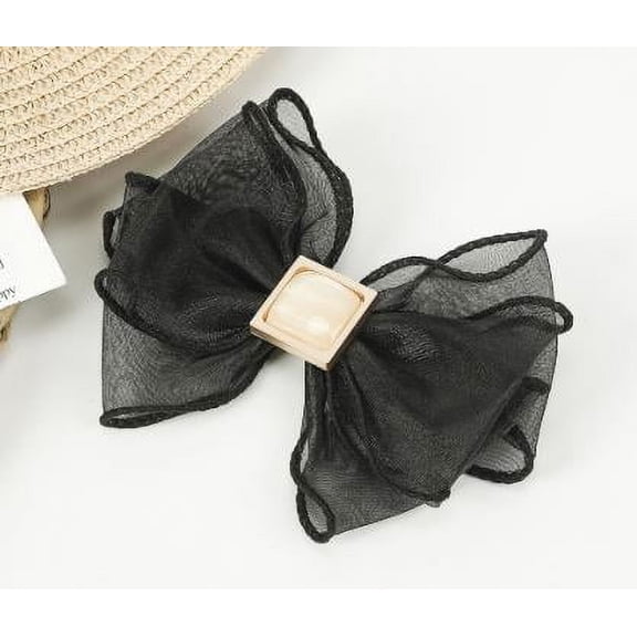 MRLESS 1 Pair Removable Bow Shoe Clips Decorative Charms for Women Dress Shoes Bridal Wedding Accessories