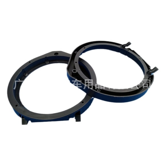 GOOHOCHY Black Speaker Mounting Spacers for Car Audio Systems Versatile Plastic Adapter Rings for 5 Inch