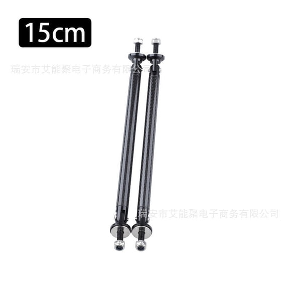 MRLESS 1 Pair Aluminum Alloy Front Bumper Splitter Strut Tie Rod Bars Universal Support Rods for Car Modification