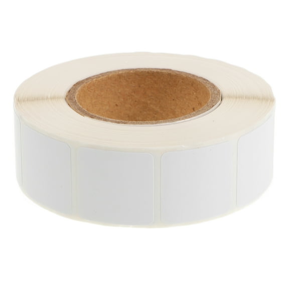 MRLESS 1 Roll Self-Adhesive Square Target Paster White Shooting Patches Shooting Labels Self-Adhesive Target Sticker for Shooting Practice