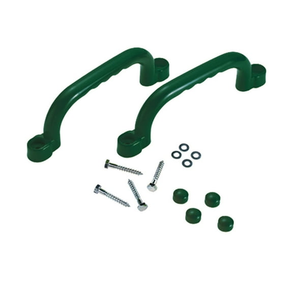 MRLESS Kids Climbing Frame Handle Set - 1 Set Plastic Safety Grab Handles for Outdoor Playset, Children’s Climbing Frame Accessories Kit