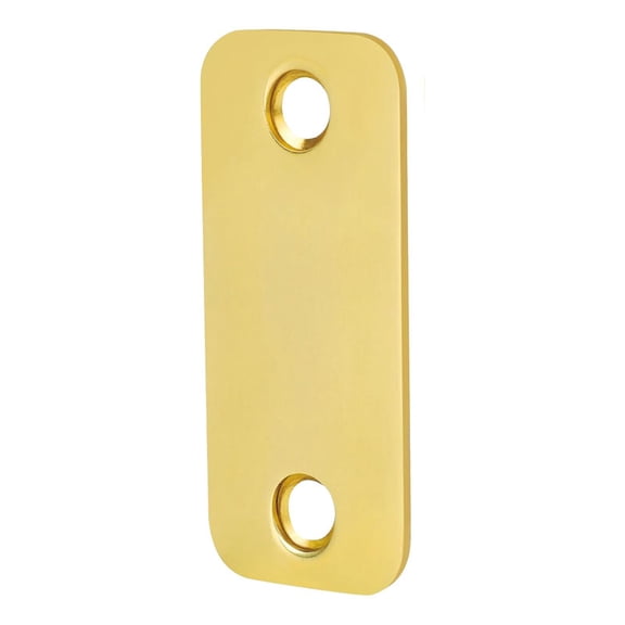 MRLESS 1 Set Hinge Filler Durable Reinforcement Part Installation Hole Cover Plate Door Latch Strike Plate For Repairing Door Edges