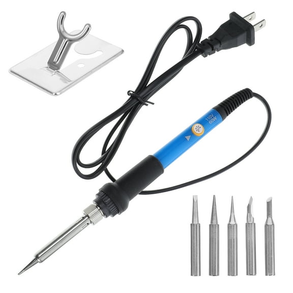 MRLESS 1 Set Soldering Iron Kit 60w Fast Heat Adjustable Temperature With Soldering Iron Tips And Stand Thermostatic Soldering Kit For Electronic