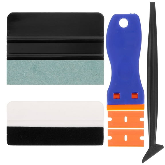 MRLESS 1 Set Wallpaper Smoothing Tool Wall Paper Squeegee Wallpaper Smoother Car Film Tool