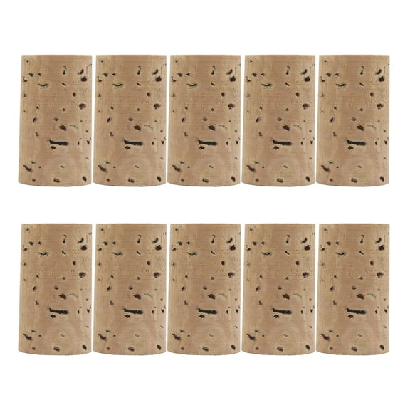 MRLESS 10 Pieces Flute Headjoint Cork Plugs Replacement Stopper Parts for Flutes Woodwind Instrument Maintenance and Repair
