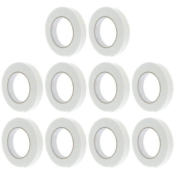 MRLESS 10 Rolls Wood Edging Strips Edges Banding Strips Flexible Tape Trim for Furniture Restoration(3 Meters)