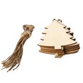 thumbnail image 1 of MRLESS 10 Wooden Christmas Ornaments DIY Crafts Home Decor, 1 of 6