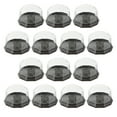thumbnail image 1 of MRLESS Set of 100 Clear Mini Cake Boxes with Lids for Muffins, Desserts, and Small Pastries Packaging, 1 of 6