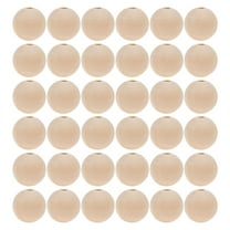 MRLESS 100pcs Wood Beads Unfinished Wooden Spacer Beads 10mm Round Ball Wood Loose Beads For Diy Craft Jewelry Bracelet Necklace Making
