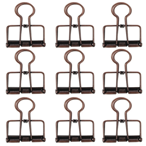 MRLESS 10Pcs Metal Binder Clips for Office/Home Document Fixing