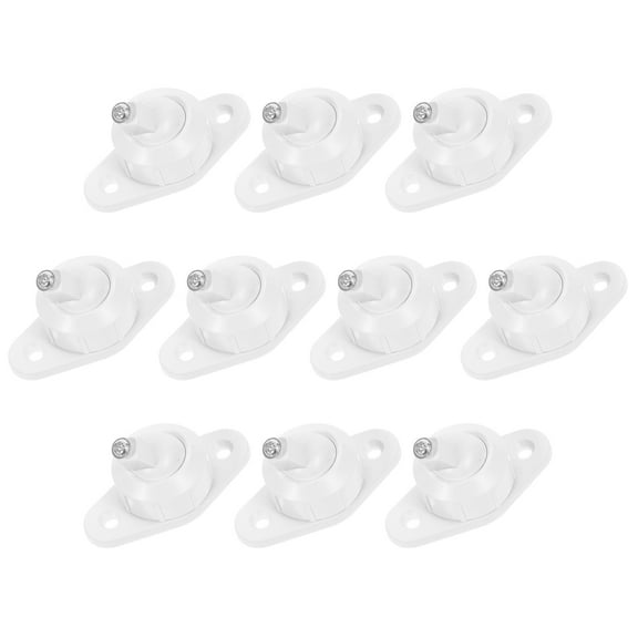 MRLESS 10-Pack Adjustable Sensor Mounting Brackets for Infrared Alarm Detectors, Wall-Mounted Security Detector Holders for Home Use