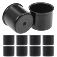 thumbnail image 1 of MRLESS 10pcs Black Metal Candle Cups for DIY Candle Making, 1 of 6