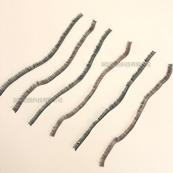 MRLESS 10pcs Thick Doll Eyelashes Faux Lashes for Dolls and Crafts, DIY Doll Eye Makeup Accessory, Doll Making Supplies