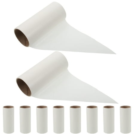 MRLESS 10pcs Lint Roller Refills Extra Sticky Rollers For Portable Mini Pet Hair Remover Clothes Bag Fuzz hair Lint Remover Roller Refill Only