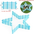 thumbnail image 1 of MRLESS 10pcs Miniature Plastic Fence Panel Mini Farm Fence Model Dollhouse Farm Kit Farm Animals Fence Figurines for Miniature Garden Play Accessories, 1 of 8