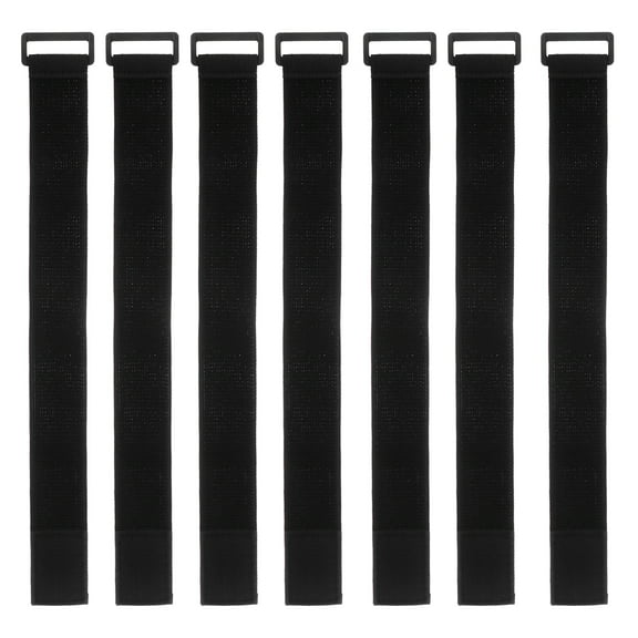 MRLESS 10pcs Nylon Elastic Band Hook and Loop Strap Self Adhesive Fastener Fixing Strap