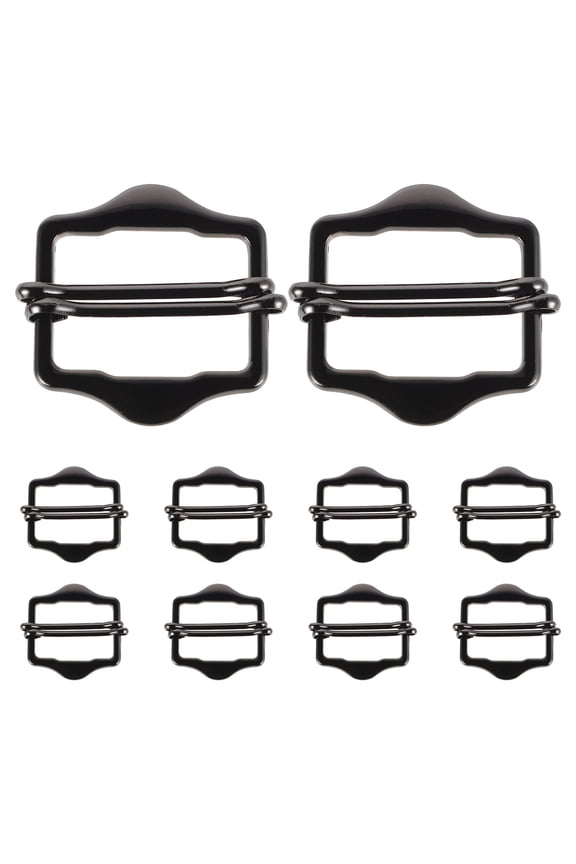 10pcs Versatile Metal Side Release Buckles For Schoolbags And Backpacks Travel And Camping Belt Clamp Buckle