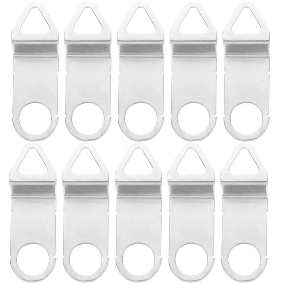 MRLESS 10pcs Wall Clock Hanging Hooks Replacement Iron Clock Hook Parts for Wall Clock Repair and Installation