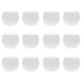thumbnail image 1 of MRLESS 12Pcs 30g Plastic Small Containers with Lids for Cosmetics Lip Balm Tea Herbs, 1 of 6