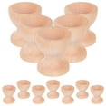 thumbnail image 1 of MRLESS 12pcs DIY Wooden Egg Holders for Easter Crafts Unfinished Wooden Egg Display Rack Easter Eggs Holder for Kids Craft Projects, 1 of 1