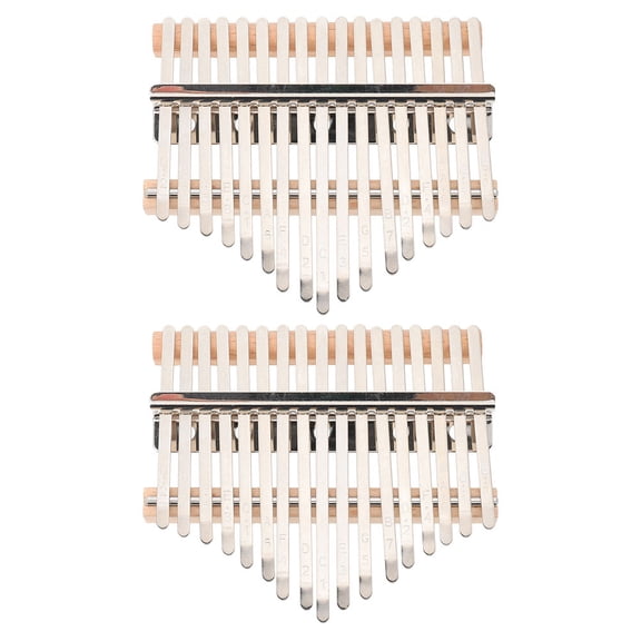 MRLESS 2-Pack DIY Thumb Piano Kit with 8 Keys, Musical Instrument Accessories for Toddlers, Ideal for Home and School Use