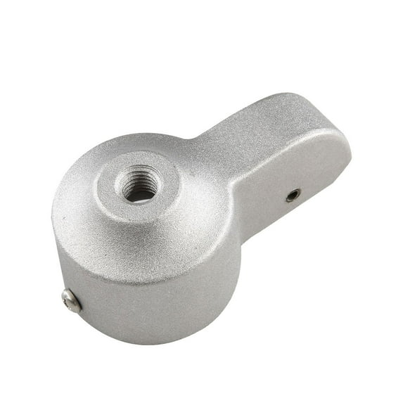 MRLESS 2-Inch Silver Flag Pole Truck Featuring Heavy Duty Metal Pulley for Durable Performance