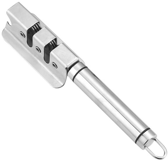 MRLESS 2-Stage Manual Knife Sharpener for Kitchen Knives & Scissors