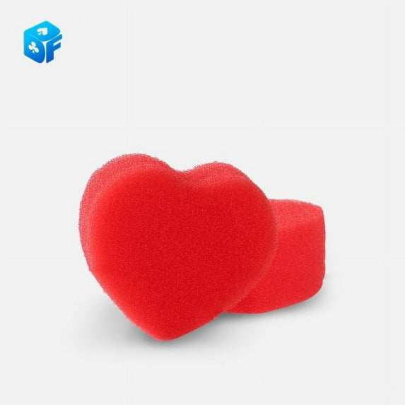 MRLESS 20 Pairs Red Small Heart Foam , Sponge Hearts for Stage Performance, Tricks, Close-up Illusion Props, Appearing Hearts
