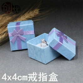 20Pcs Jewelry Gift Box Cardboard Display Box Ring Earring Kraft
