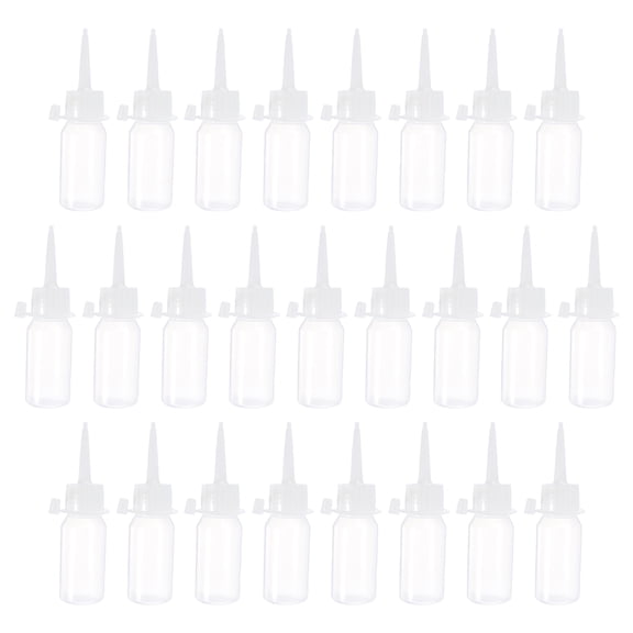 MRLESS 25Pcs Silicone Paint Bottles for Crafts & Tie Dye