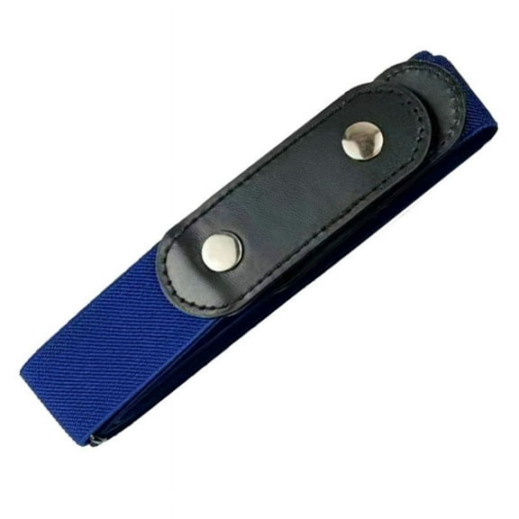 MRLESS 2PCS Elastic Waist Belts for Women and Men, No Buckle Invisible Adjustable Stretch Belts for Jeans, Shorts,