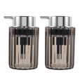 thumbnail image 1 of MRLESS 2-Pack Refillable Foaming Soap Dispensers with Pump, Portable Liquid Hand Soap and Shampoo Bottles for Kitchen and Bathroom Sink, 1 of 9